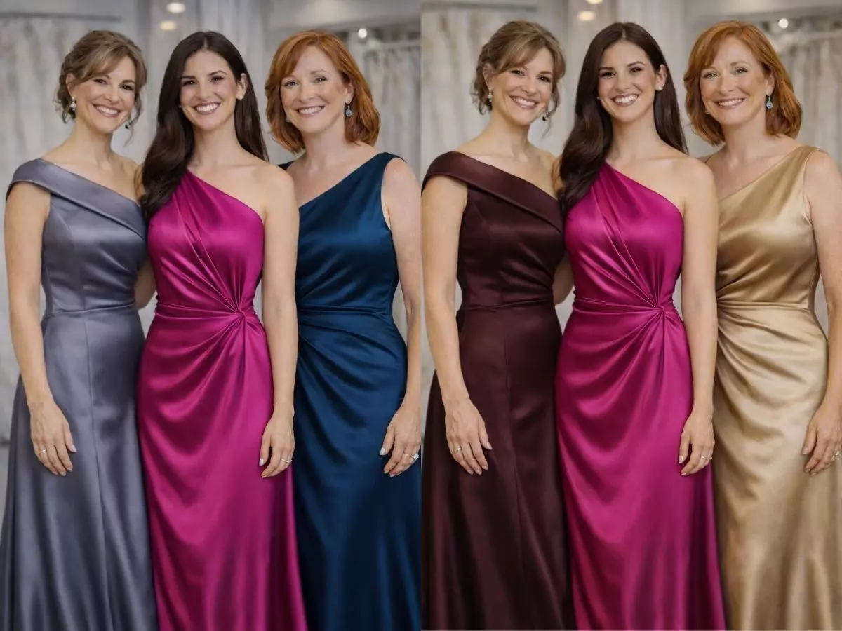 Vestido rosa fucsia em combinação elegante para casamento