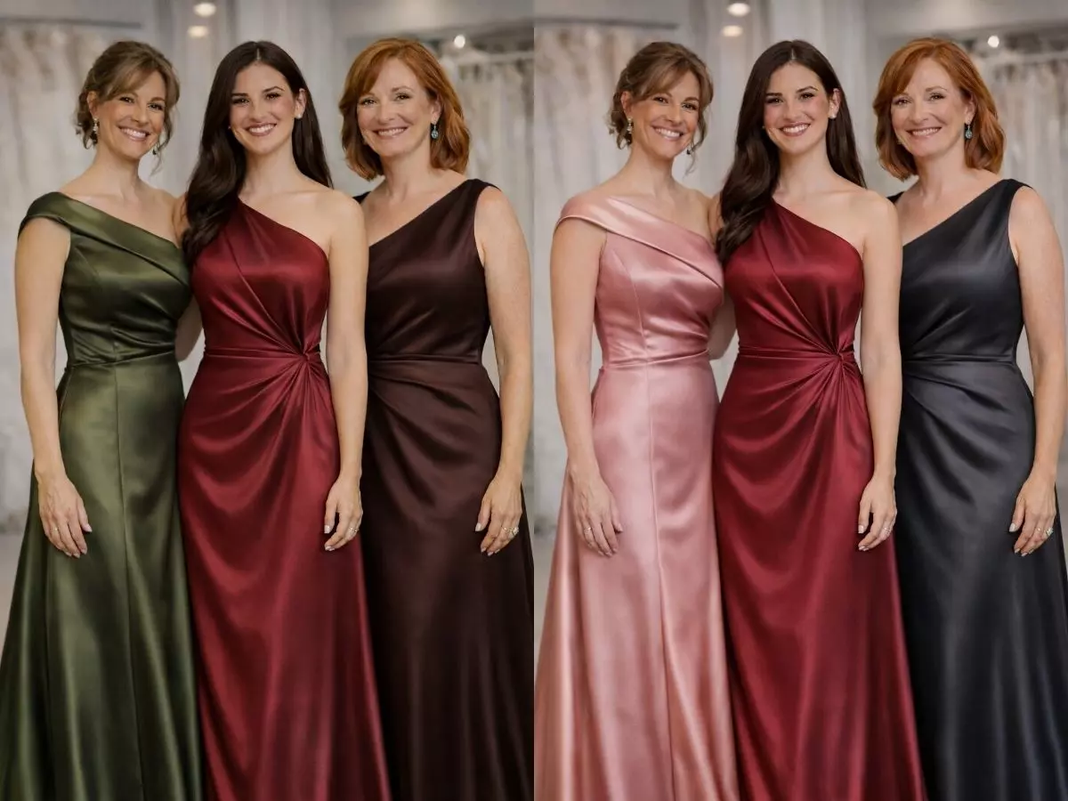 Vestido marsala em combinação elegante para casamento